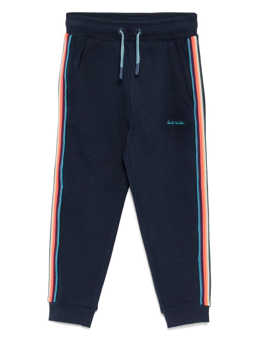 Logo-print pants - Blue