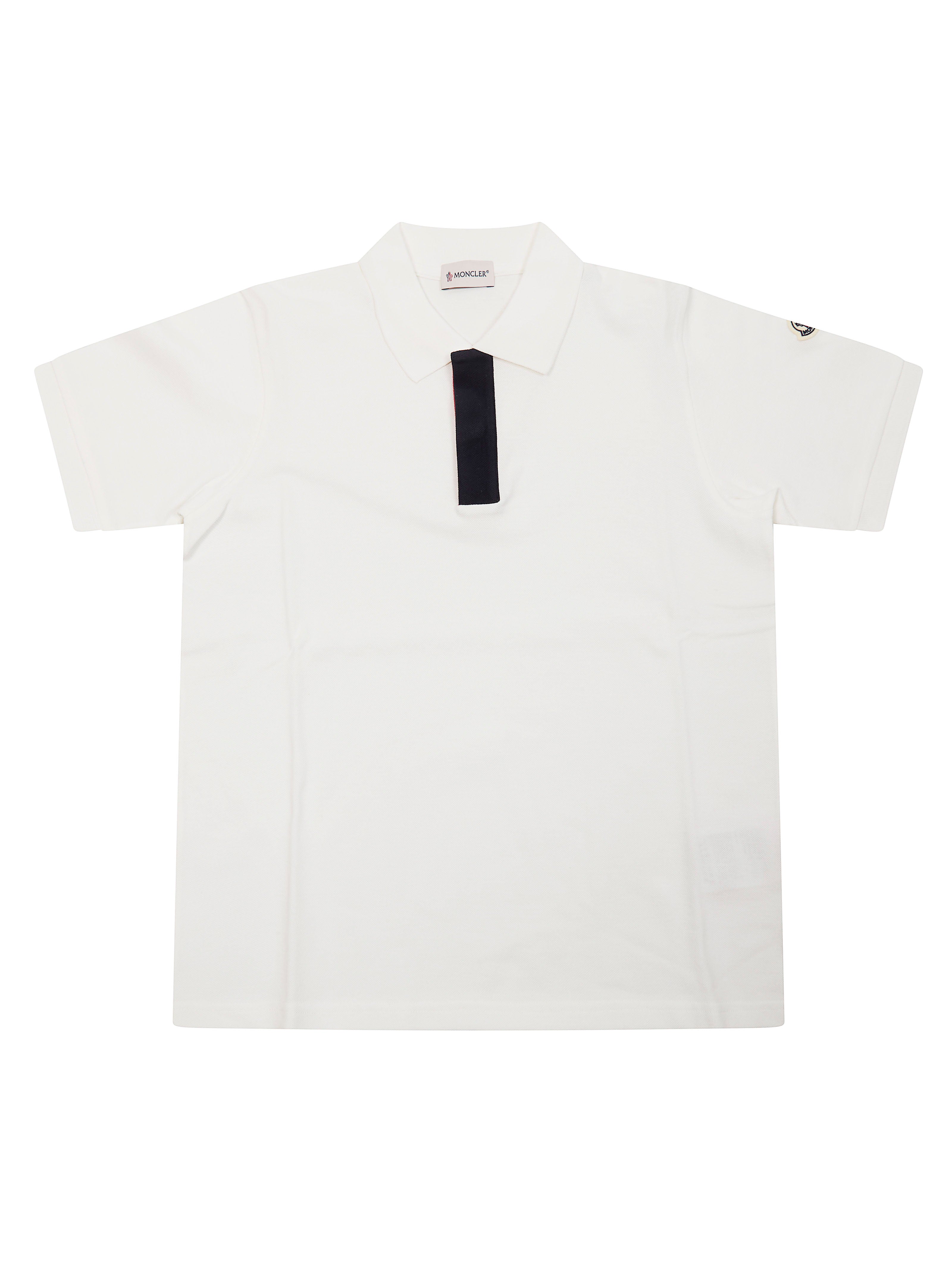 Short Sleeve Polo with Neck Detail