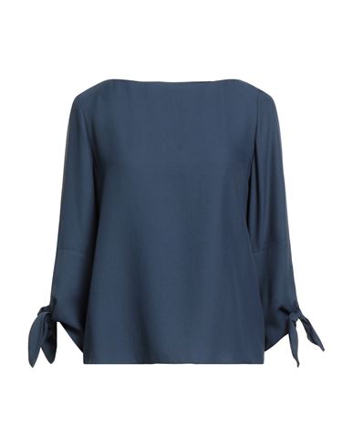 Woman Top Navy Size 6 Acetate, Modal