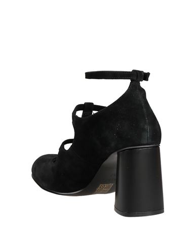 Woman Pumps Black Size 6 Leather