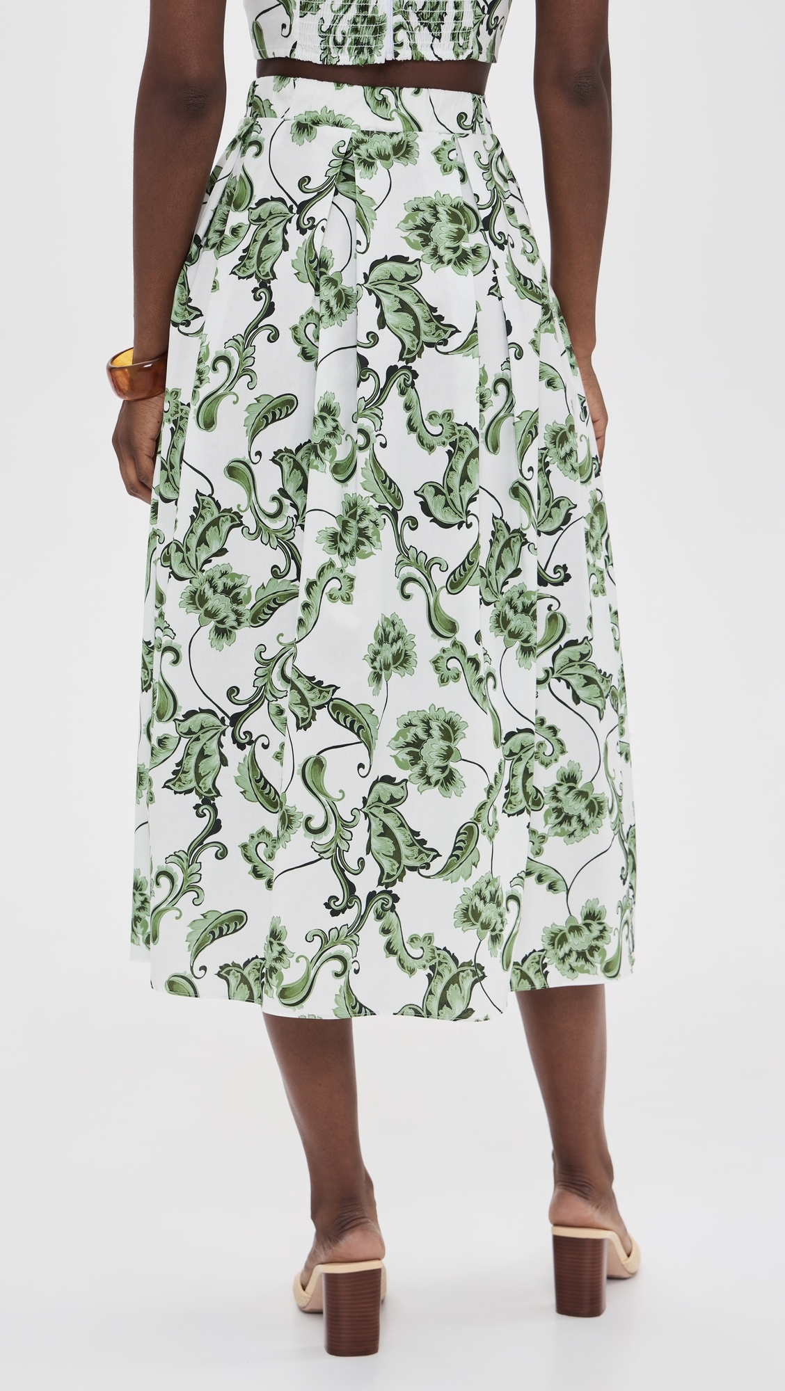 Aggie Skirt Garden Paisley