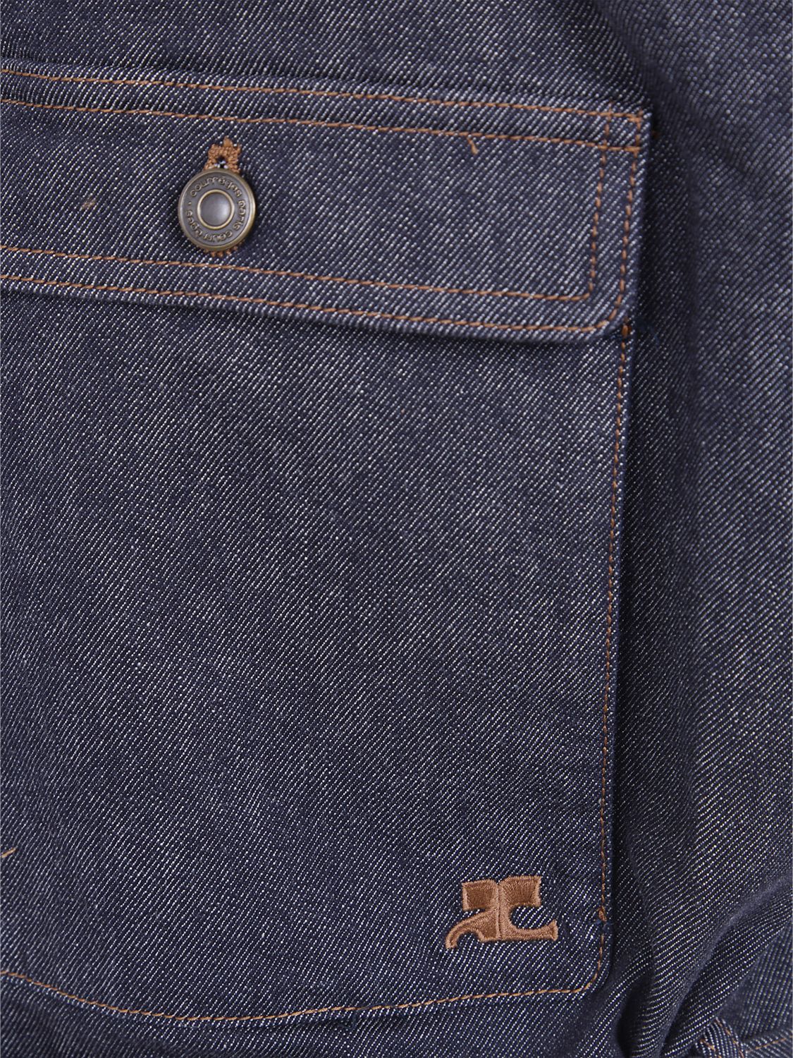 COURRÈGES Jacket Woman color Blue