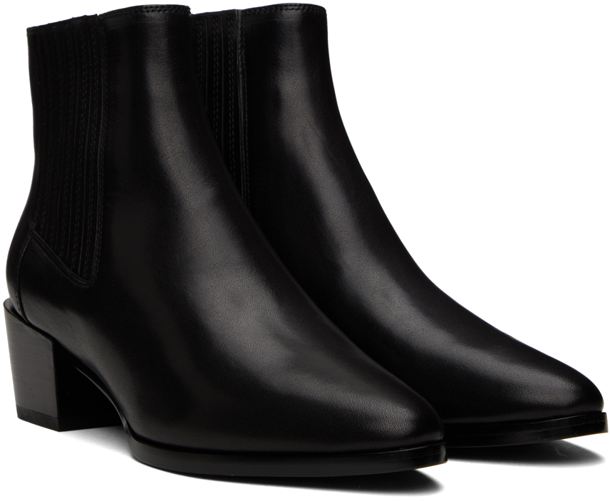 Black rover boots