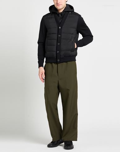 Man Puffer Black Size 38 Polyamide, Polyurethane