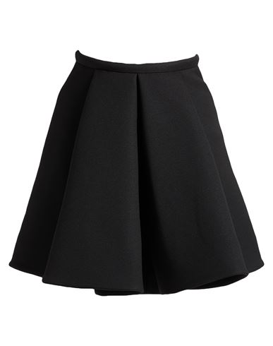 Woman Mini skirt Black Size 0 Polyester
