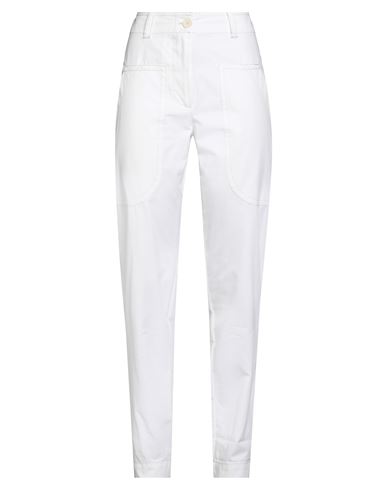 Woman Pants Ivory Size S Cotton