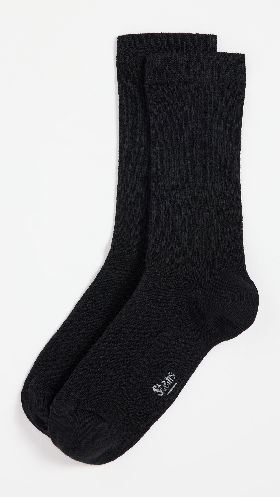 Cashmere Crew Socks Black One Size