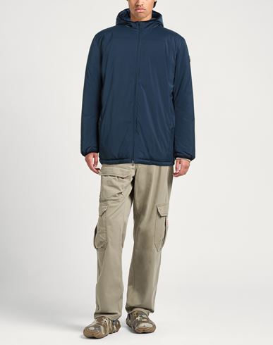 Man Jacket Navy Size 44 Polyacrylic, Elastane