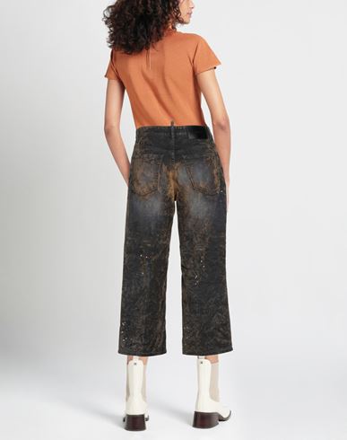 Woman Denim pants Midnight blue