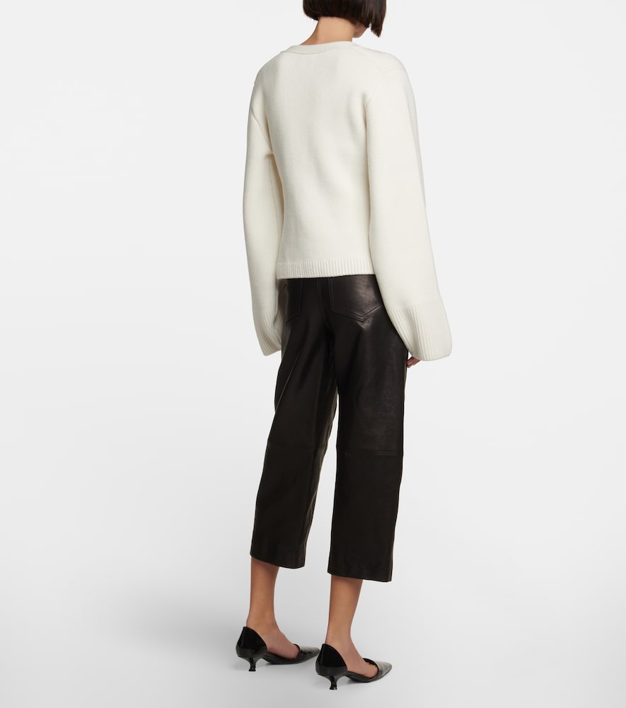 Khaite Scarlet cashmere cardigan