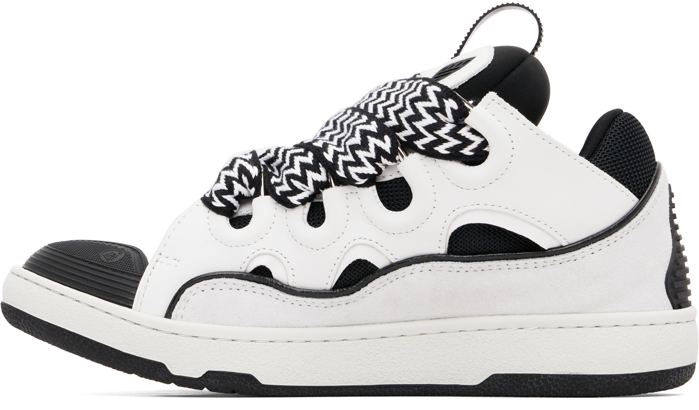 White Curb Sneakers