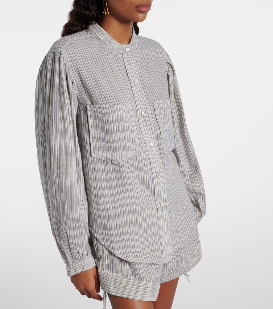 Selvia striped cotton shirt