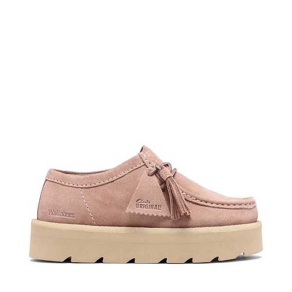 Womens Clarks Meare Walla Casual Shoe - Dusty Pink