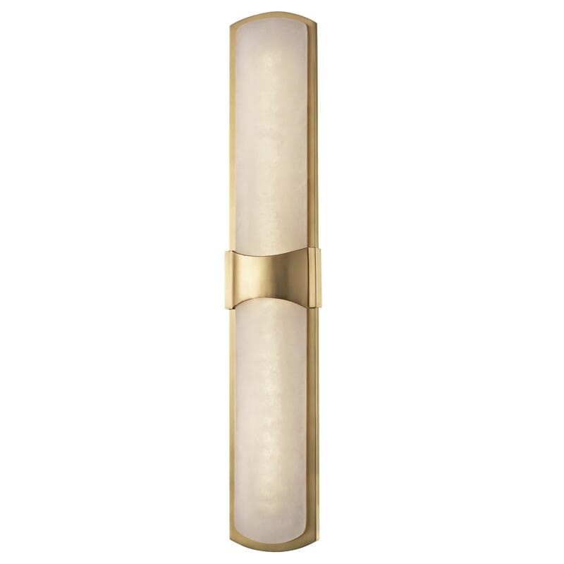 Valencia 26" Wall Sconce in Aged Bra