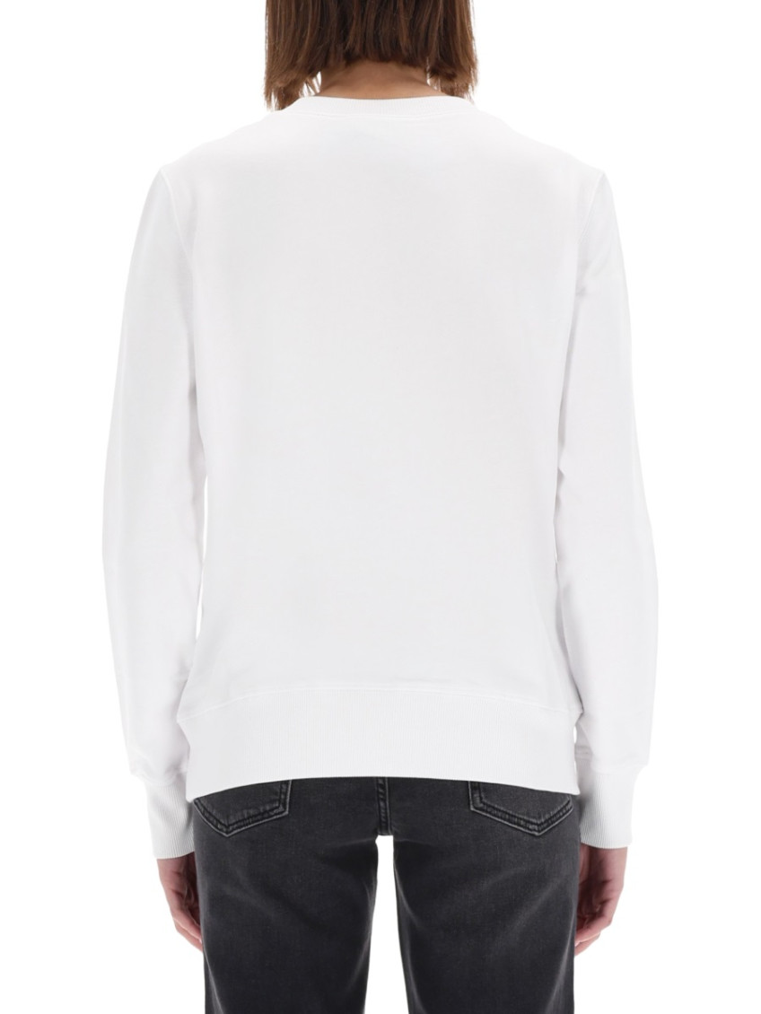 Versace Jeans Couture - ribbed hem long sleeve crew neck knitwear