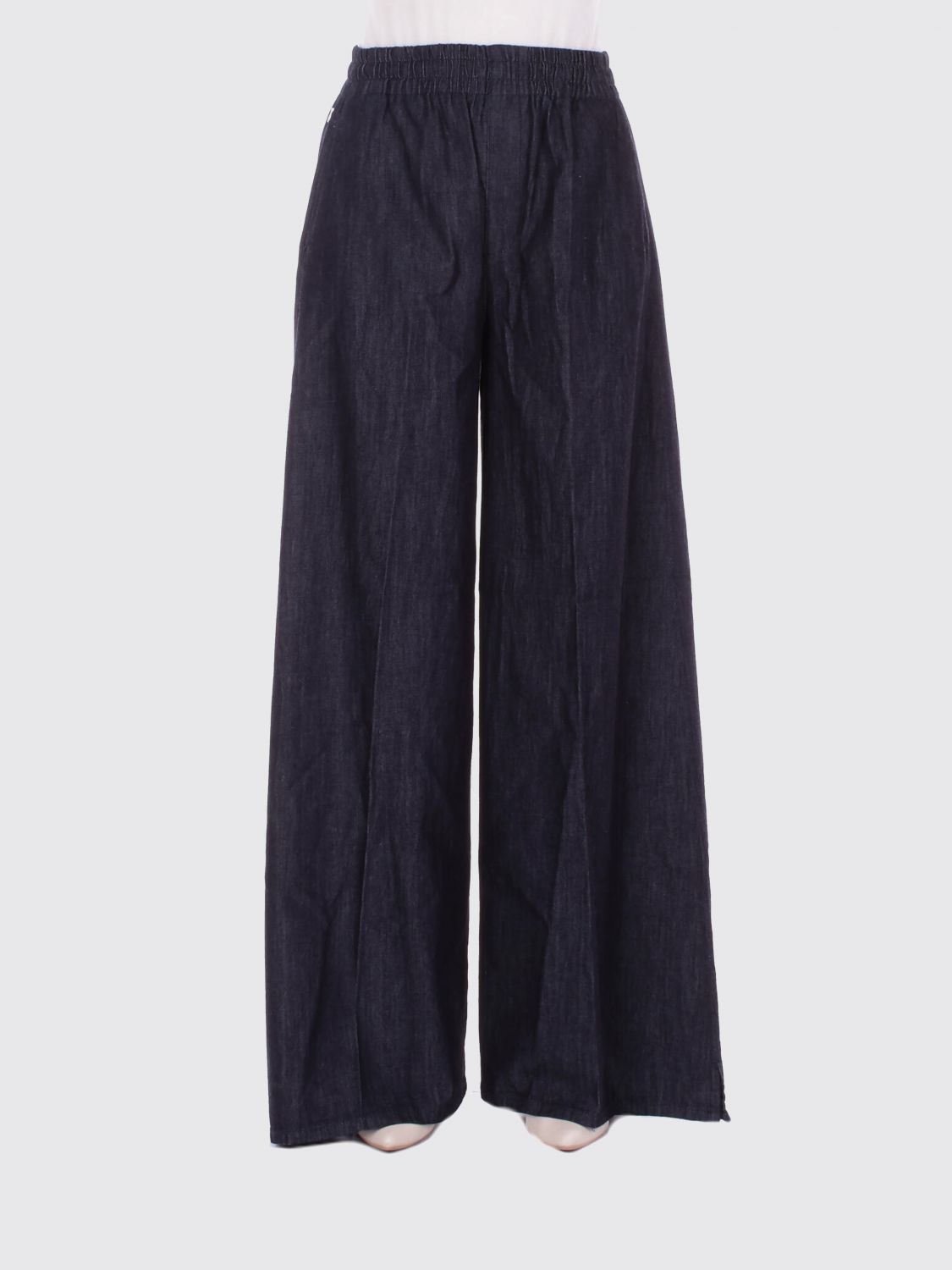 Pants Woman color Blue