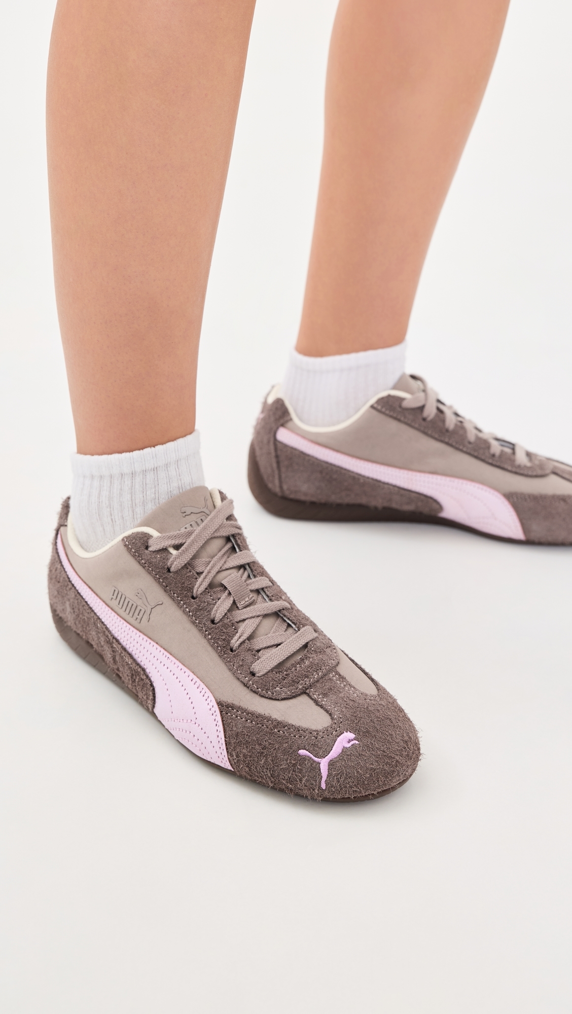 Speedcat Brushed Luxe Sneakers Mouse Grey Gum
