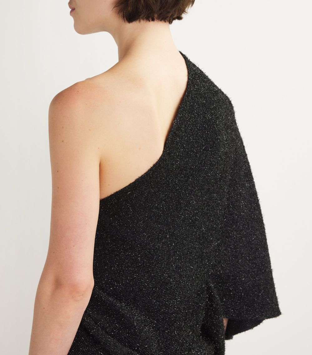 Dorota One-Shoulder Midi Dress