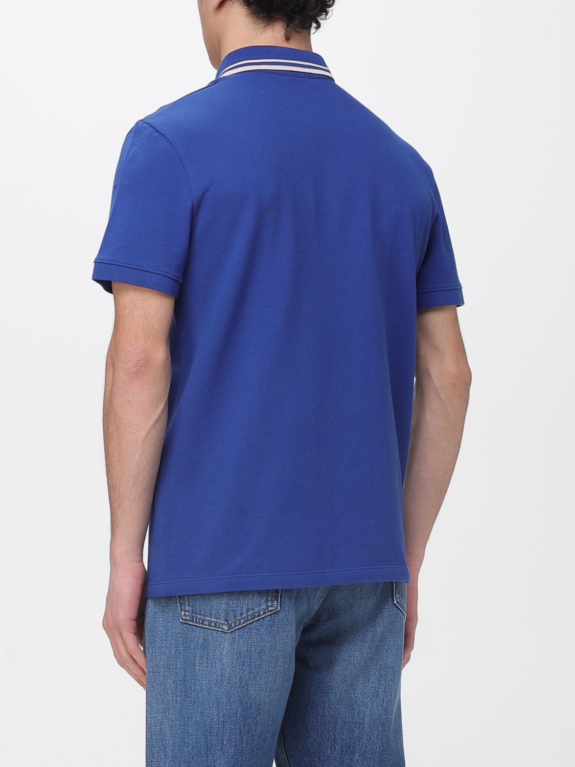 Polo Shirt Men color Blue