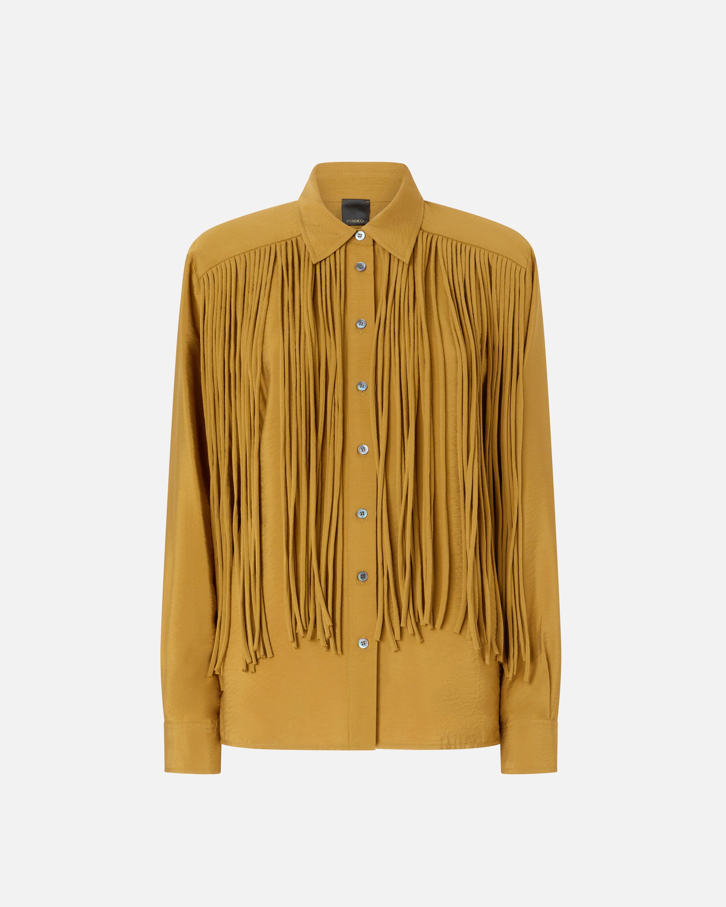 Texan-style shirt with fringing - 36