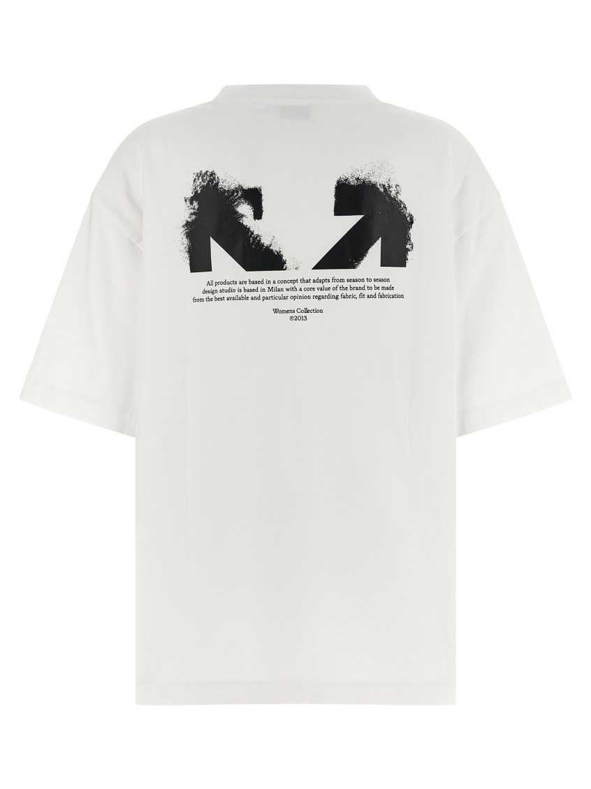 Half Arrow Skate T-Shirt White