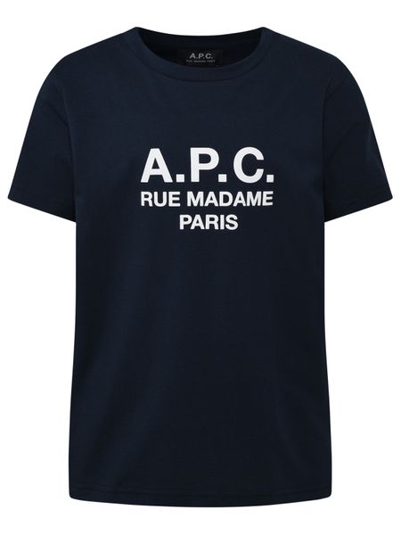 A.P.C. KIDS Logo Printed Crewneck T-Shirt
