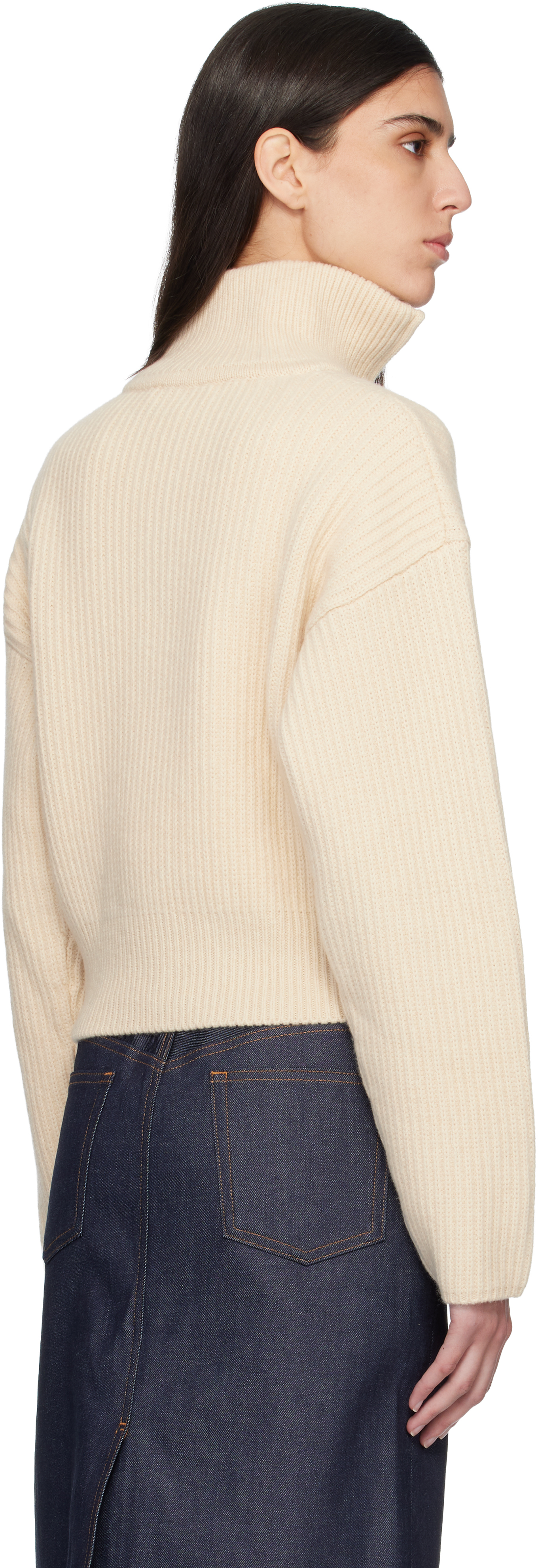 Off-White Wide-Rib Sweater