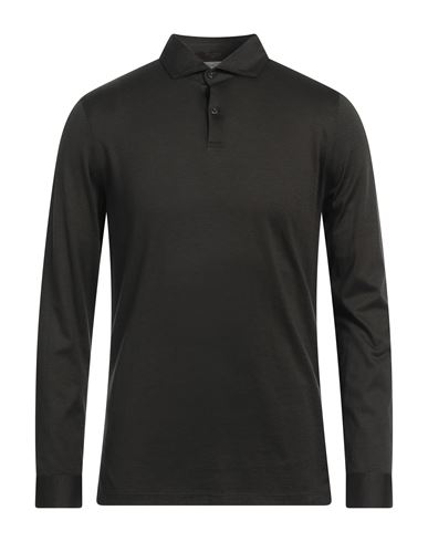 Man Polo shirt Dark green