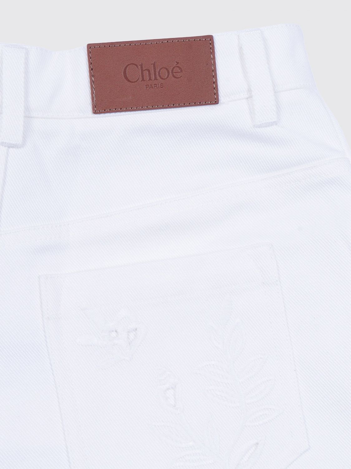 Shorts CHLOÉ Kids color White