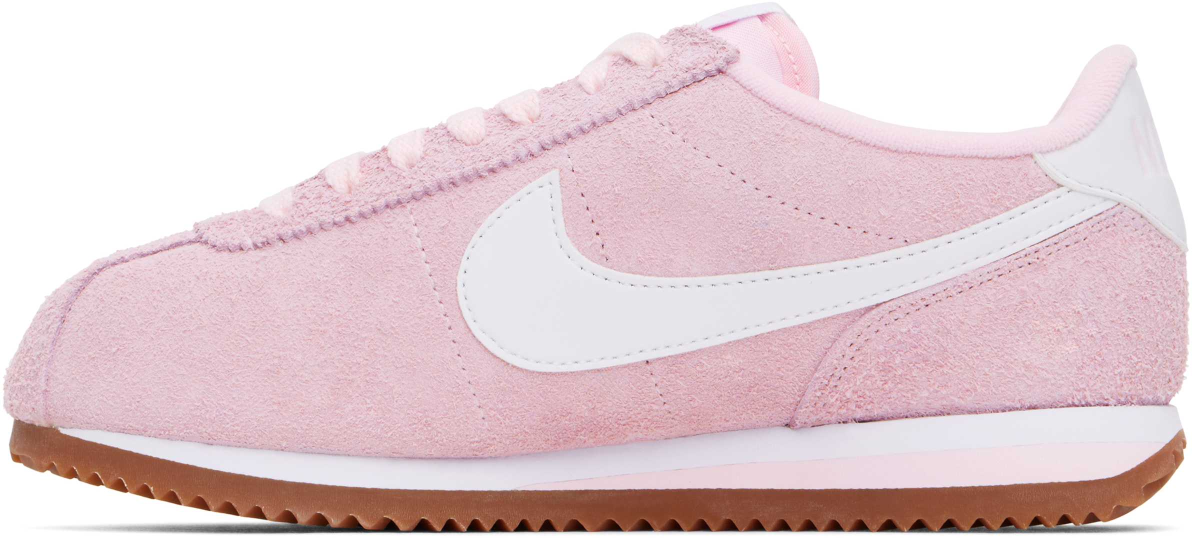 Nike Pink Cortez Vintage Suede Sneakers