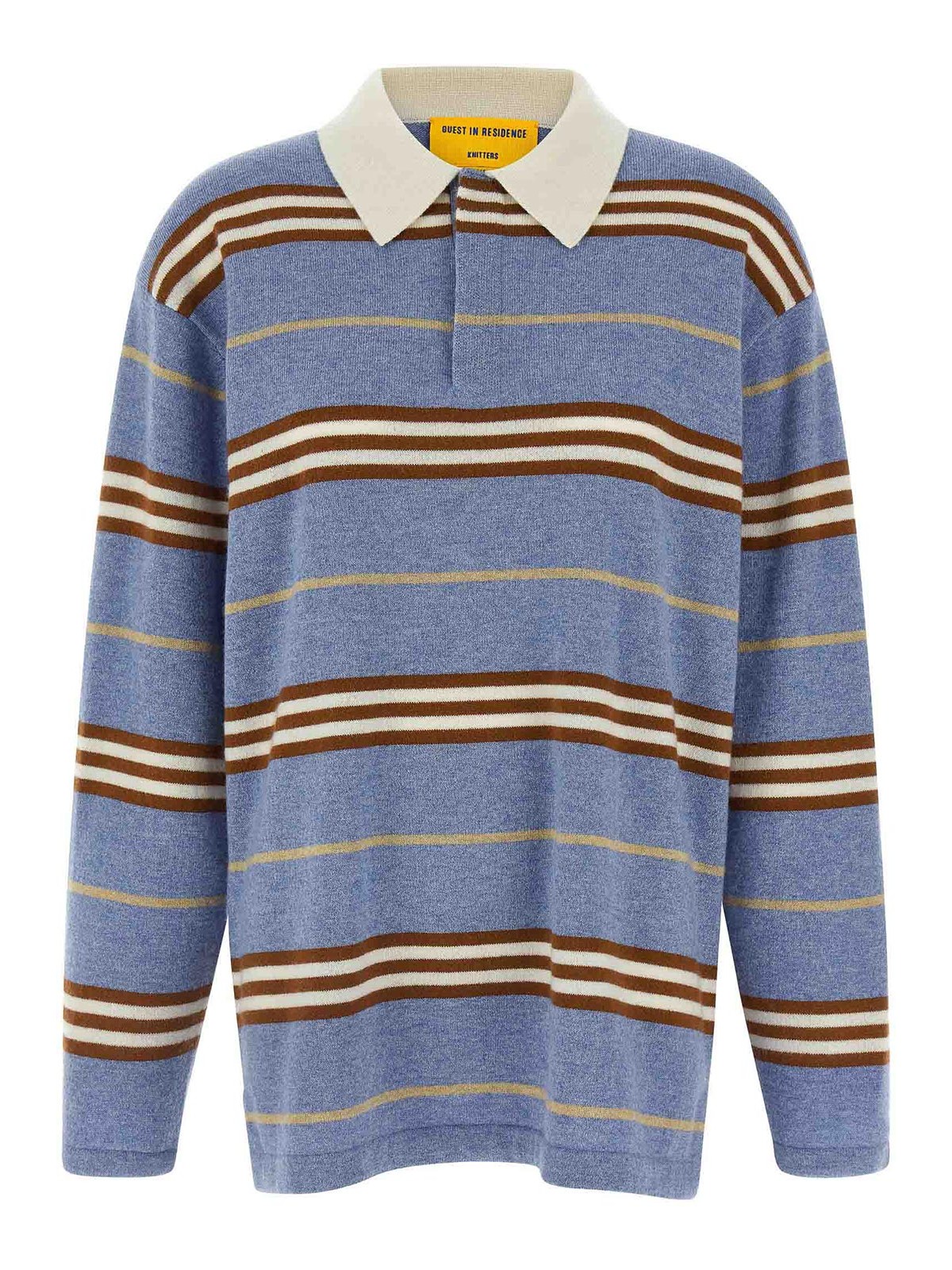Striped Rugby Polo Shirt