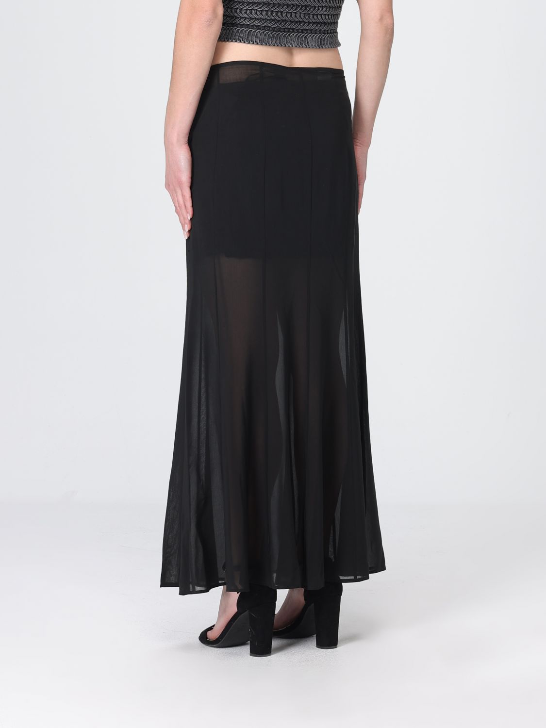 Skirt Woman color Black