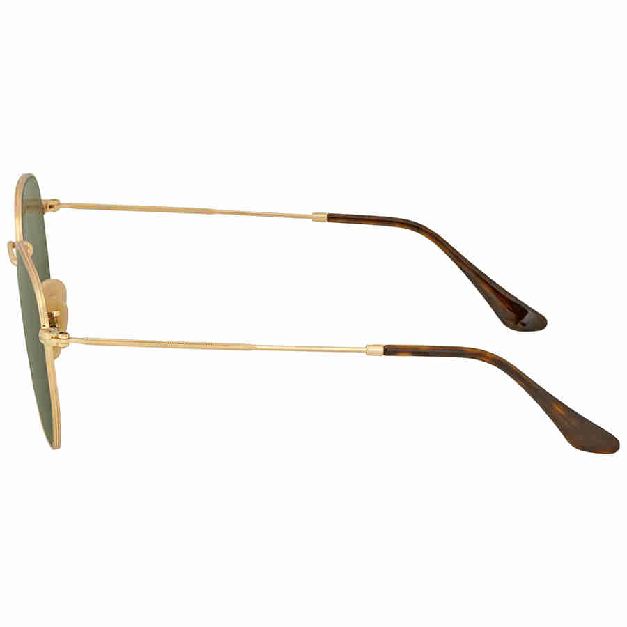 Hexagonal Flat Lenses Green Unisex Sunglasses RB3548N 001