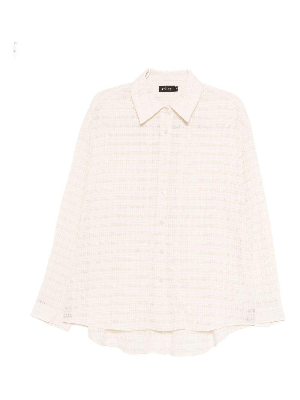 Checkered shirt - Neutrals