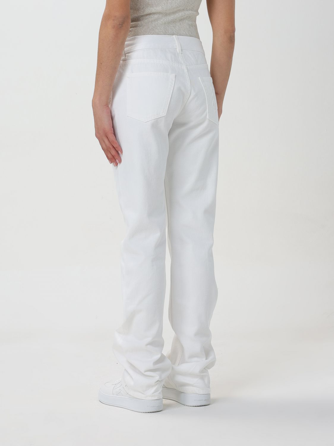 Jeans Woman color White