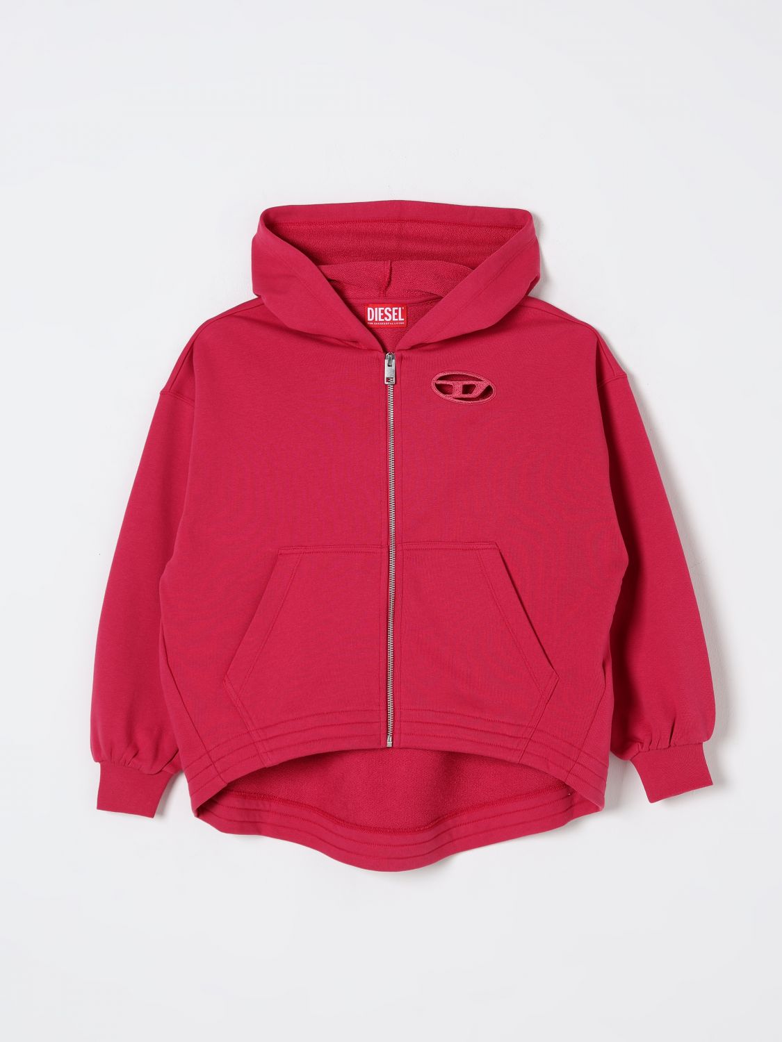 Sweater DIESEL Kids color Fuchsia