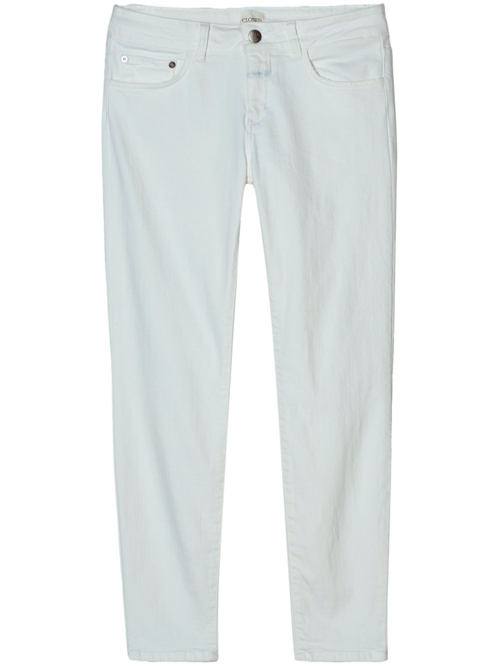 Baker mid-rise slim jeans - White