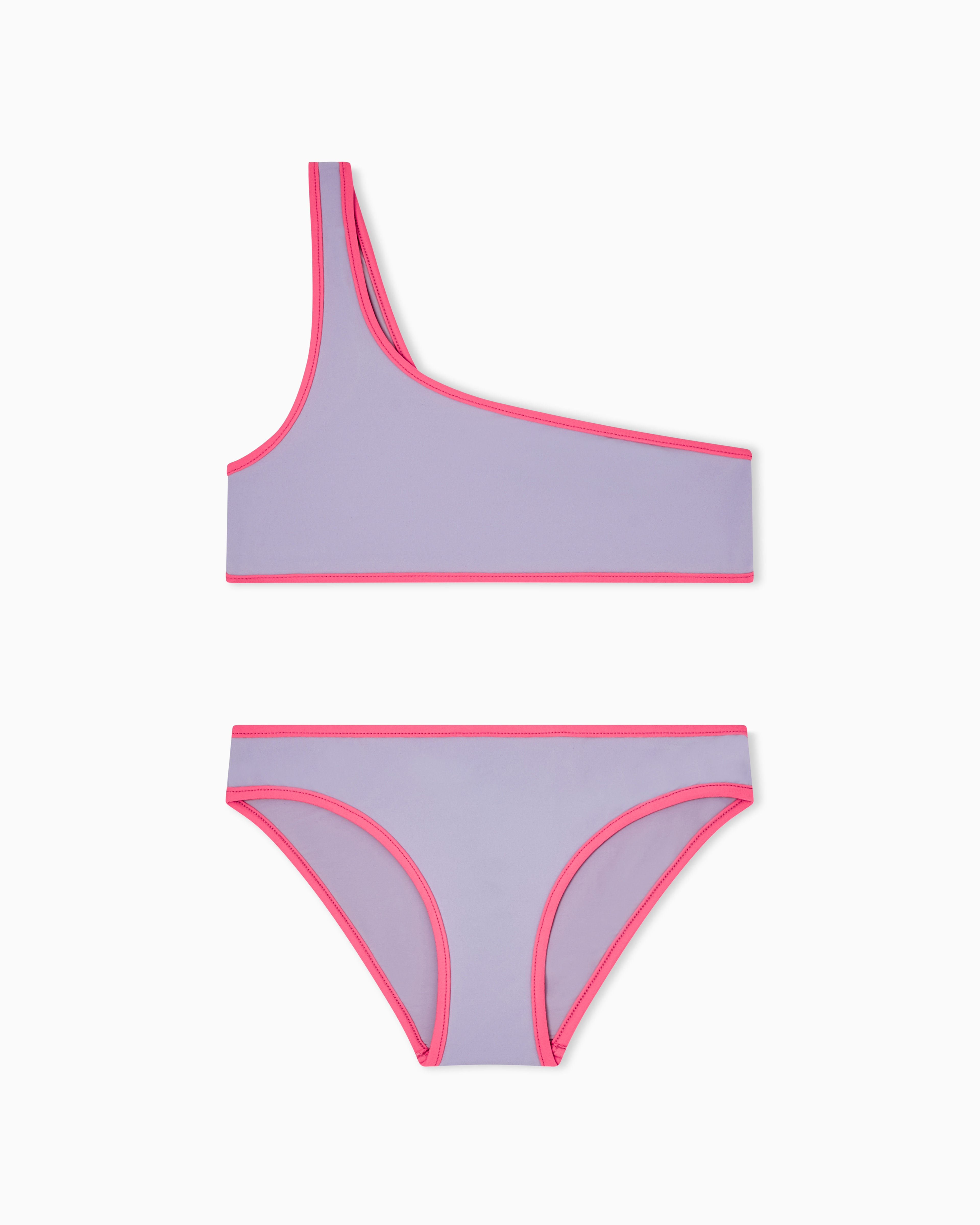 Girl one shoulder bikini