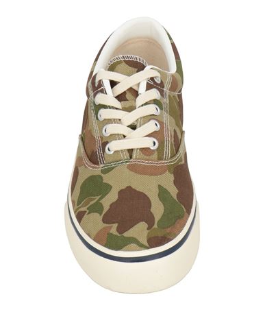 Man Sneakers Military green Size 6 Textile fibers