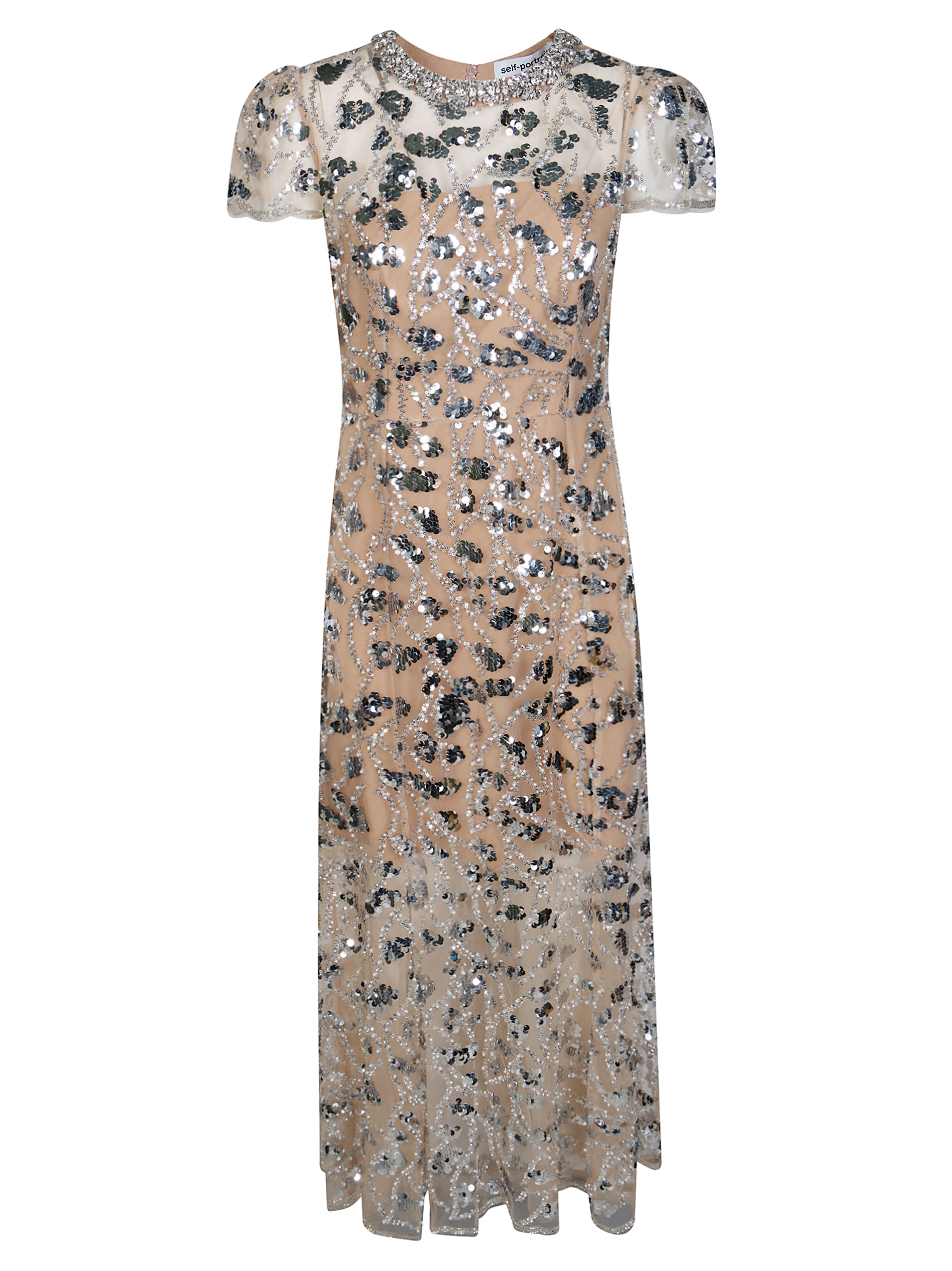 Sequined Midi Dress for Women