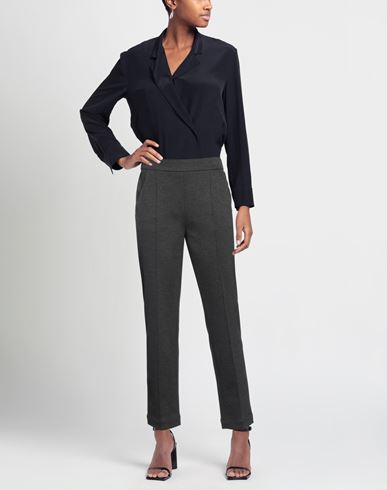 Woman Pants Lead Size 2 Viscose, Polyamide, Elastane