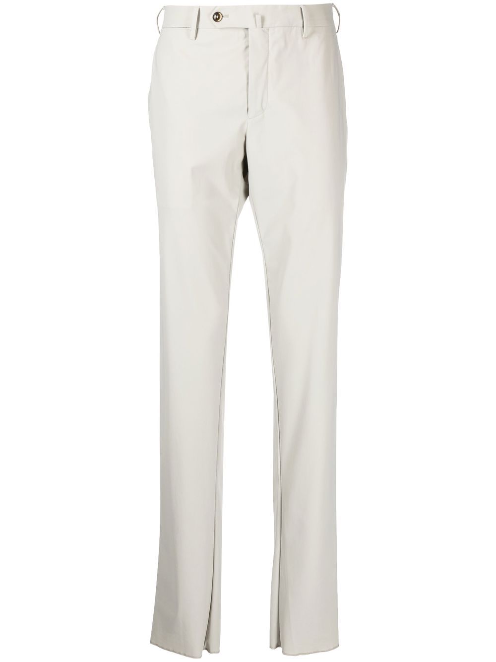 Mid-rise skinny-cut trousers - Blue