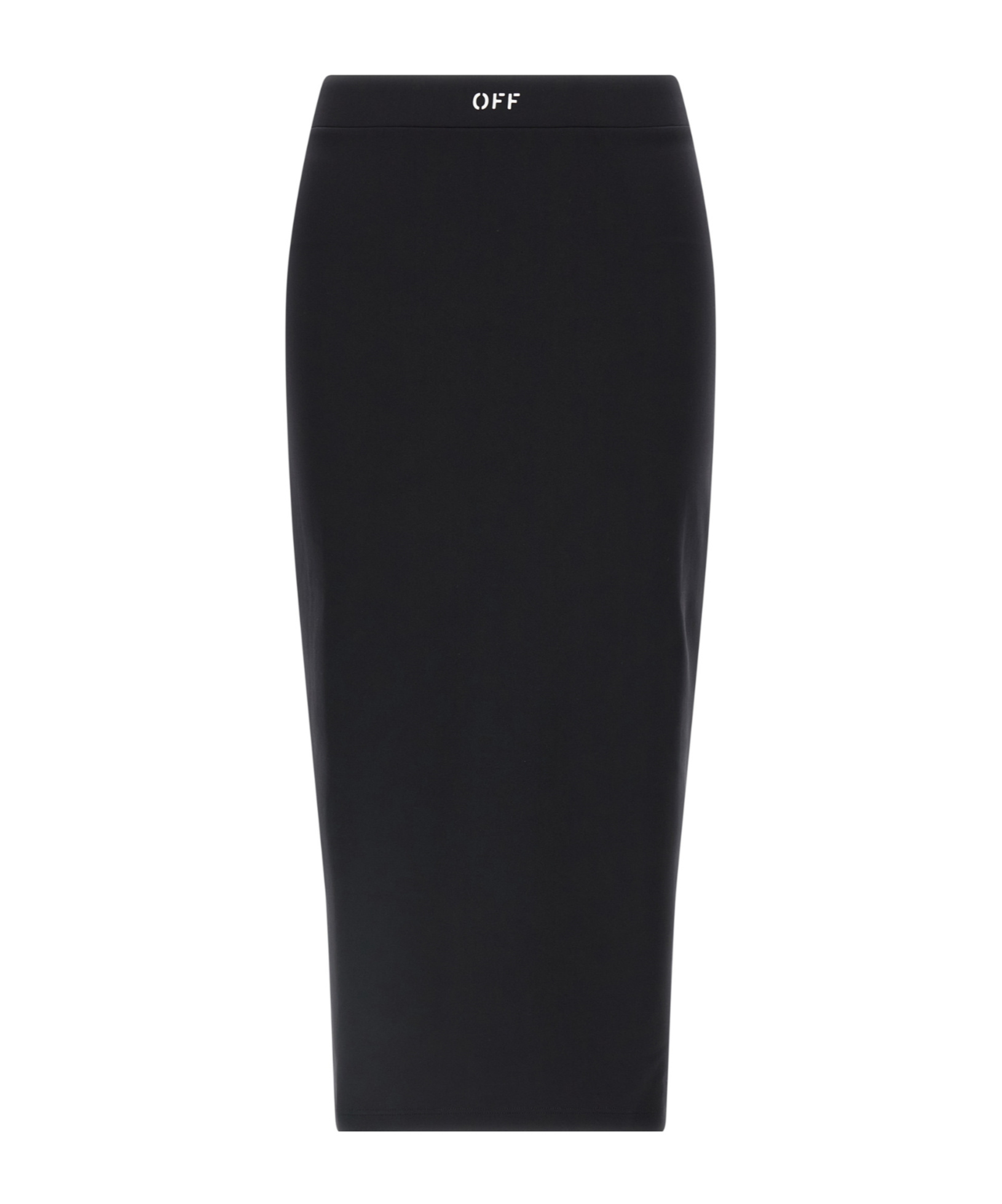 Logo Printed Midi Skirt