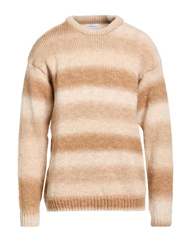 Family First Milano Man Sweater Sand Size L Polyacrylic, Wool, Polyamide