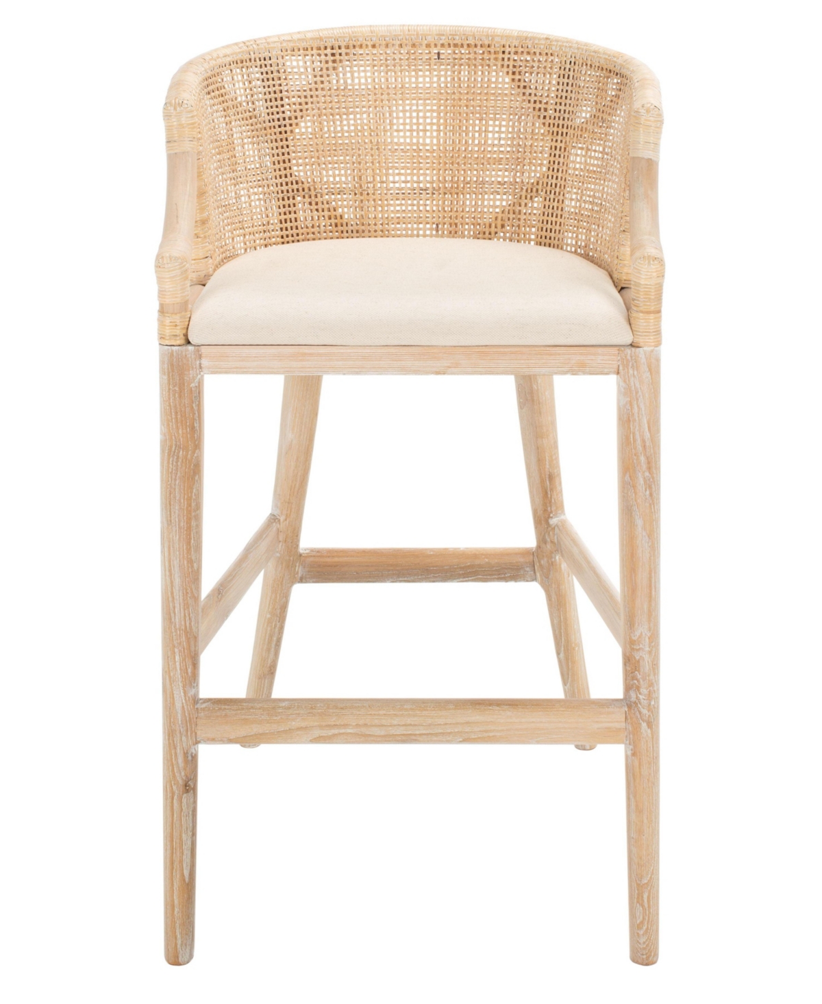 Brando Barstool - Natural / white
