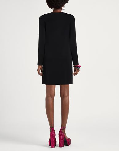 Woman Mini dress Black Size M Viscose, Polyamide