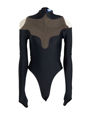 Woman Bodysuit Black Size 8 Polyamide, Elastane