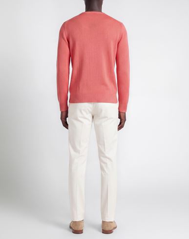 Man Sweater Coral Size 38 Cotton
