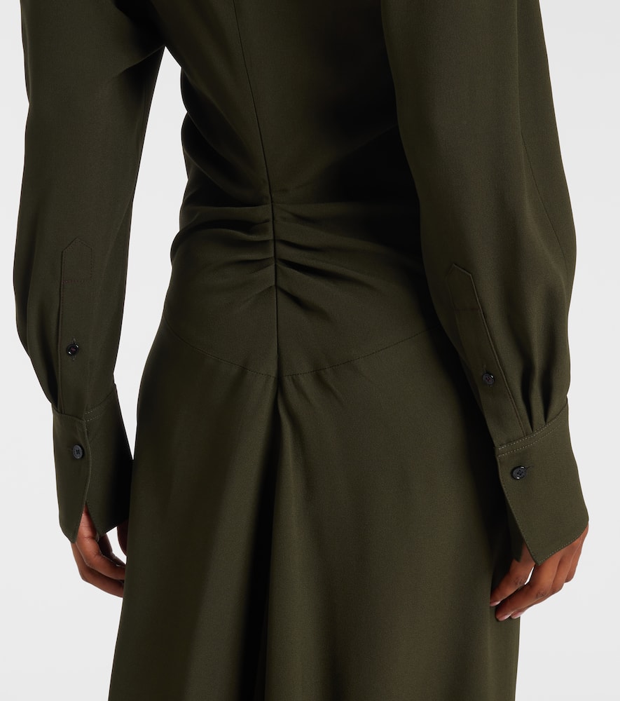 Asymmetric midi dress