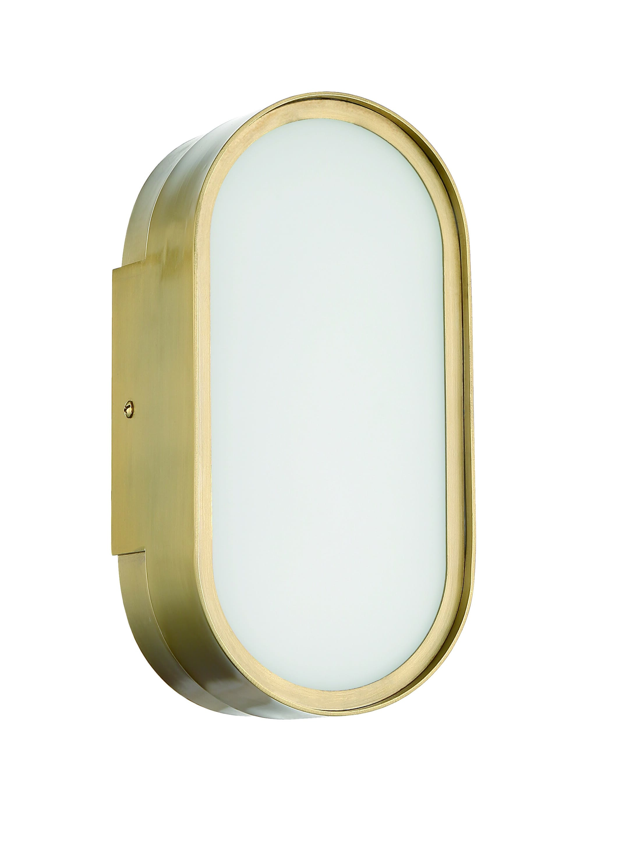 Satin Brass LED Wall Sconce from the Melody Collection
